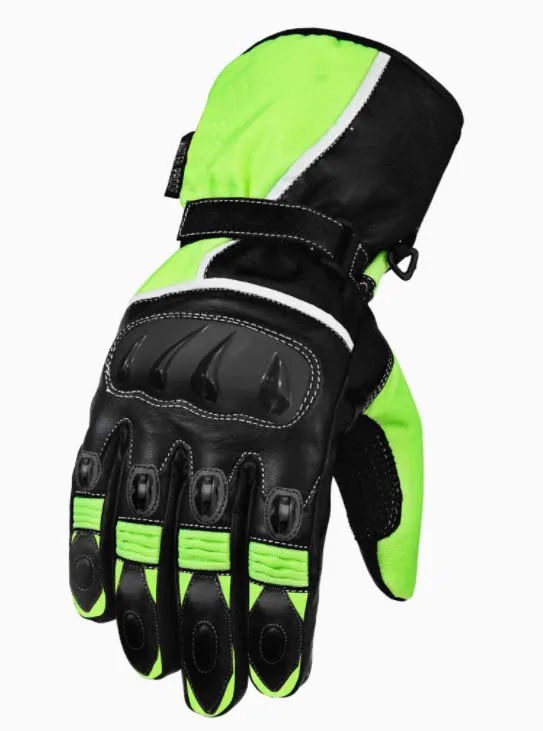 Высококачественные кожаные гоночные перчатки на заказ для мужчин и женщин Кожаные Мотоциклетные Перчатки гонок