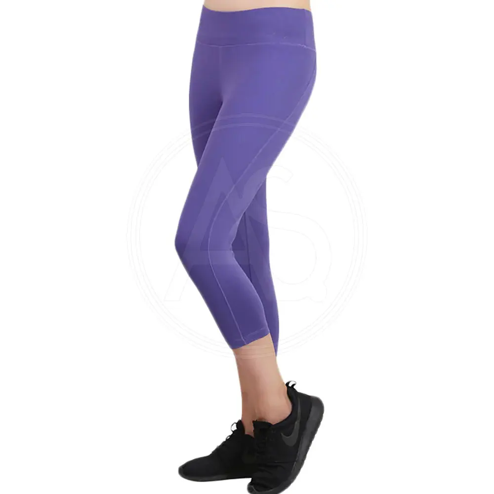  Экспортные качественные товары модные повседневные женские леггинсы-капри с высокой талией