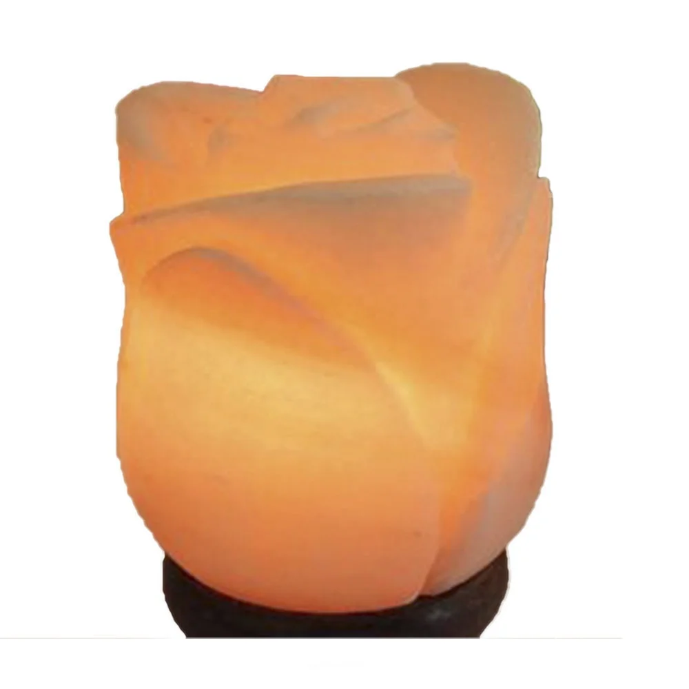 Hand Carved Flower made from the 250 million years old salt mined from the Himalayan Mountains-Sian Enterprises