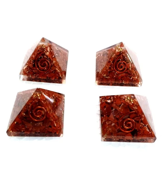 Red Jasper  Orgone Baby Pyramid  Wholesale Orgone Baby Pyramid Gemstone Orgone Baby Pyramid  Buy Online From S S AGATE