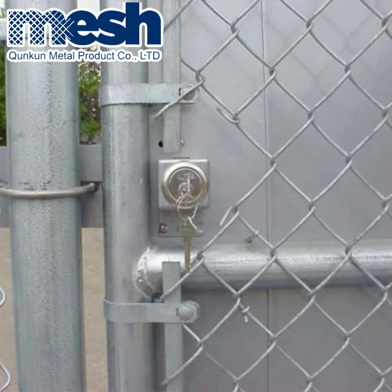 ISO9001 certification PVC coated chain link fence for OEM custom