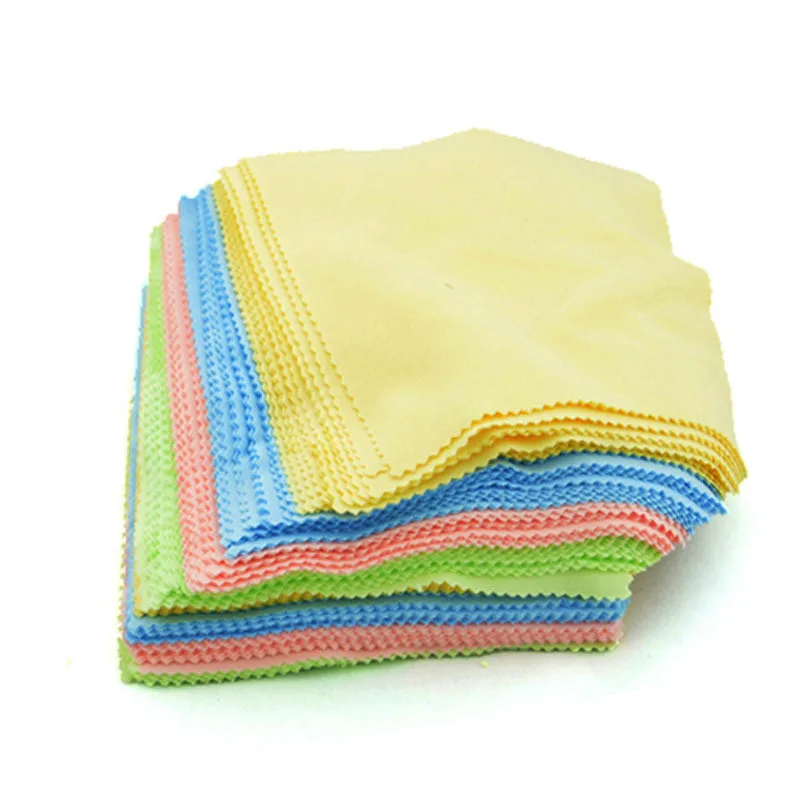 Пользовательский логотип салфетка для очков микрофибра чистая салфетка для линз