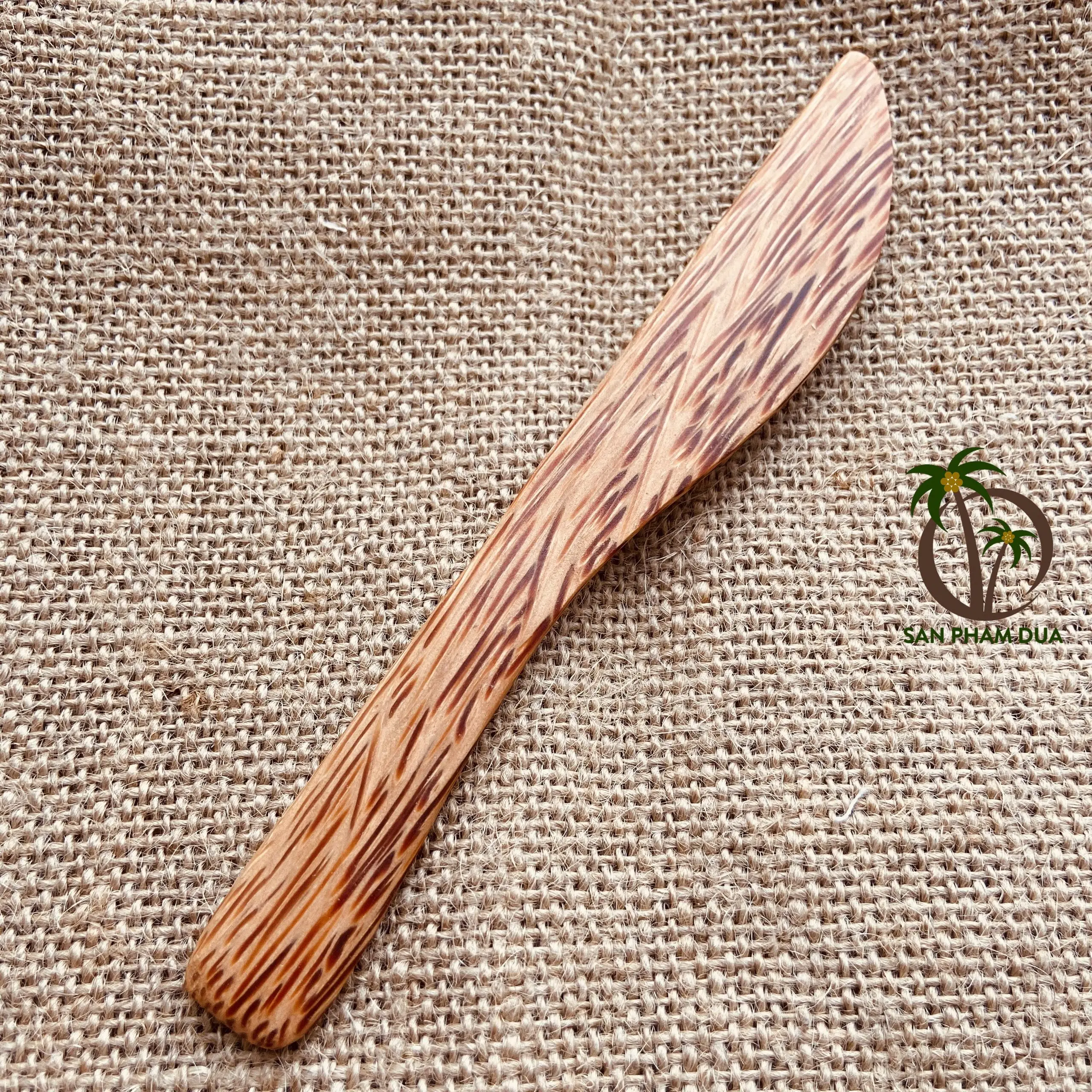 Столовые приборы из кокосового дерева/Экологичная Кокосовая ложка вилка ложка/бестселлер многоразовая посуда дерева для путешествий/крышка бамбуковой соломы