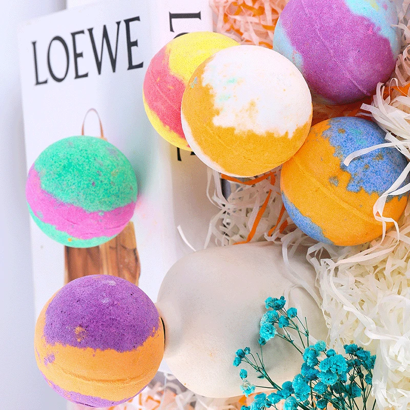 OA 30 days Stock Wholesale Organic Private Label Vegan Bubble bath Oil Bath Bombs Gift Set