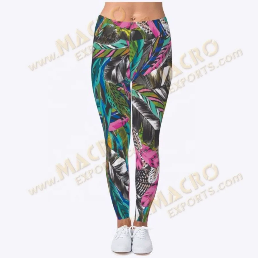 Wholesale sublimation leggings yoga for gym ladies sport leggings fitness women mesh high butt leggings for women fitness