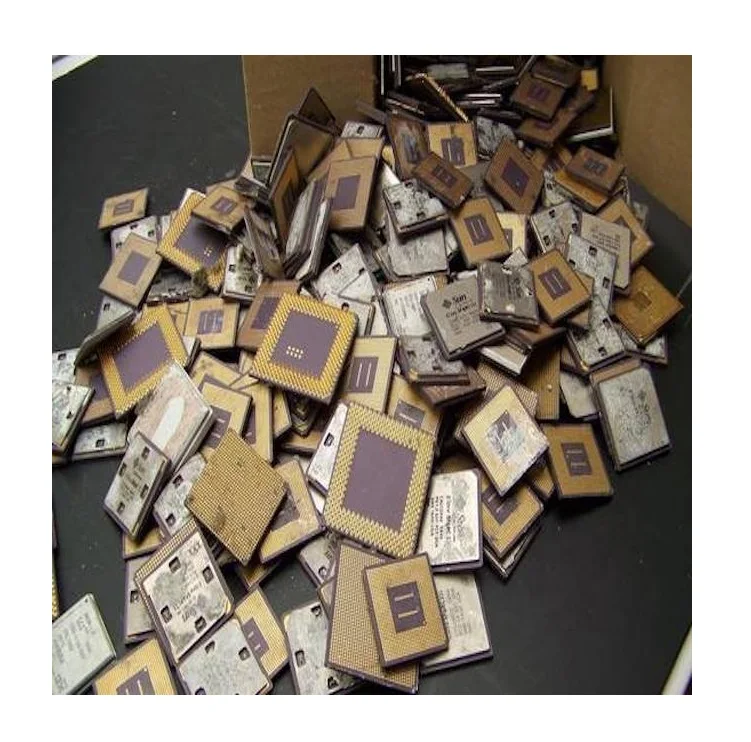 Gold plate Cpu Pins Scrap / Plated Processors Pins Scrap / Exporters India Intel Pentium Pro Ceramic CPU scraps