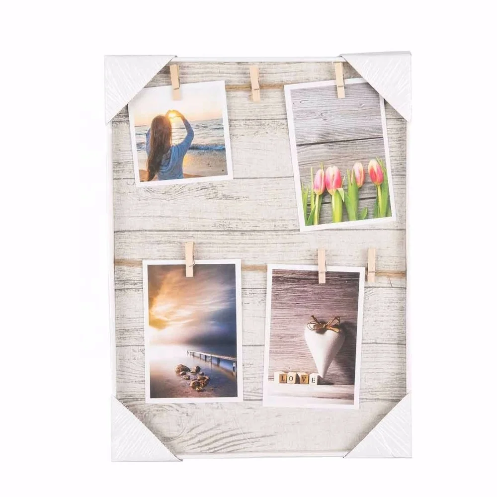 
Family Picture Frame Collage With Clip Of 12 Picture for Home Decoration 