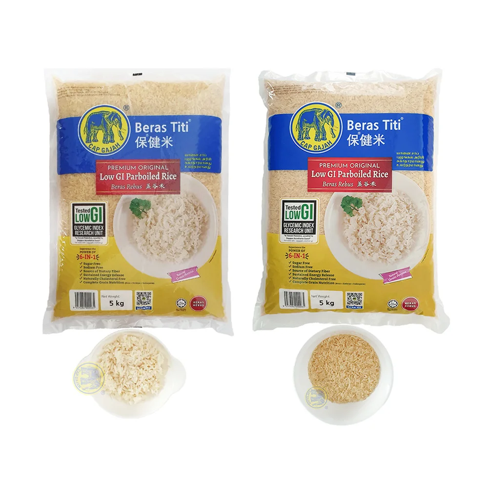 Best Price Parboil Rice Medium Grain Rice No Sugar Added Healthy Rice Ideal For Diabetic People From Malaysia
