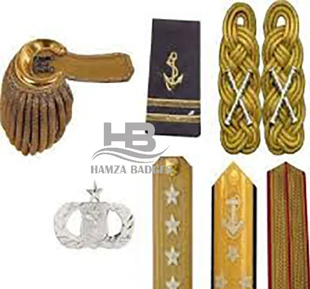 Пользовательский Королевский флот эполета выполненная на заказ военная униформа наплечная доска