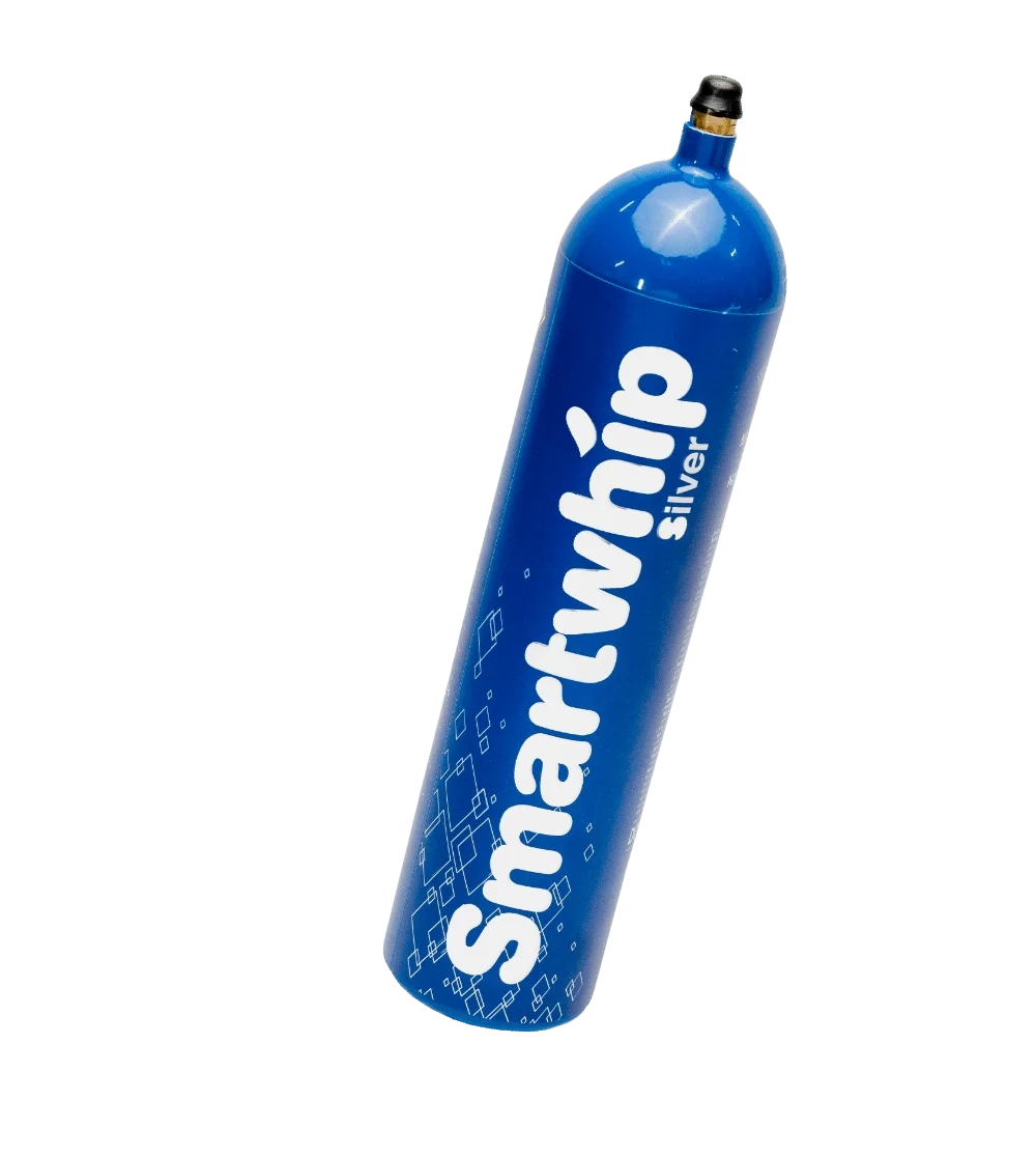 Custom Logo Accepted Dessert Tools Making Cream 615 gram Smartwhip Silver Cream Chargers