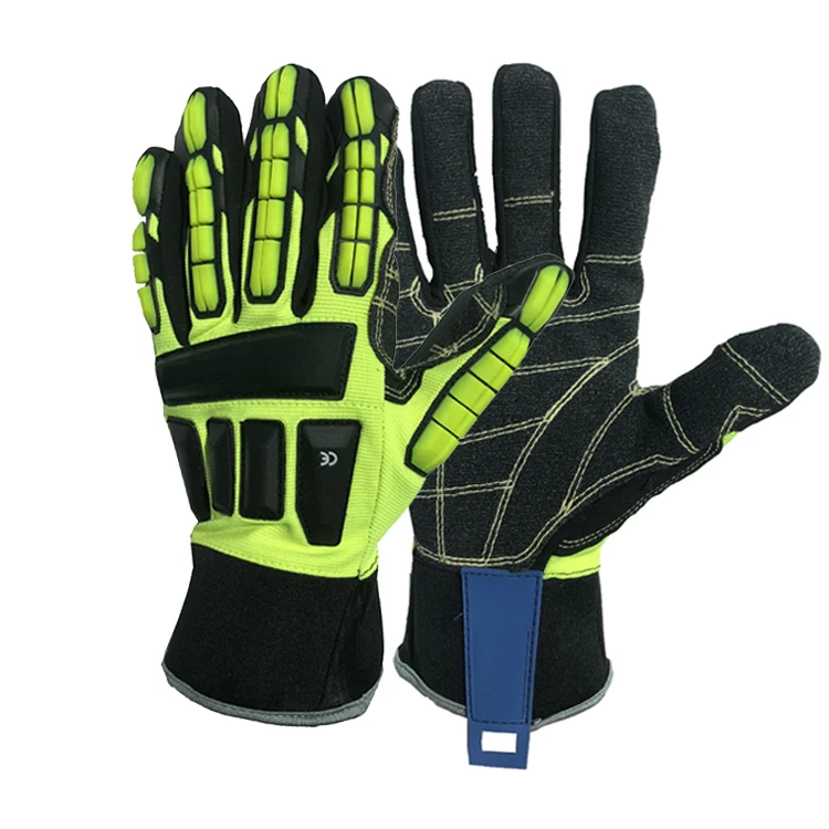 Best Quality Custom Made Wholesale Anti impact glove oilfield working