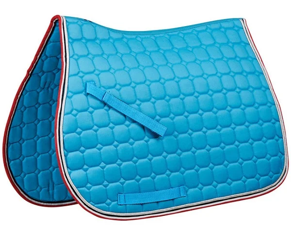 
Matching Colorful Saddle Pad Set with ear bonnet 
