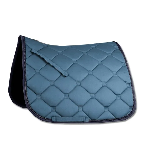 Cotton Jumping Saddle Pad Manufacturer Kanpur horse saddle pad breathable white show jumping saddle pad