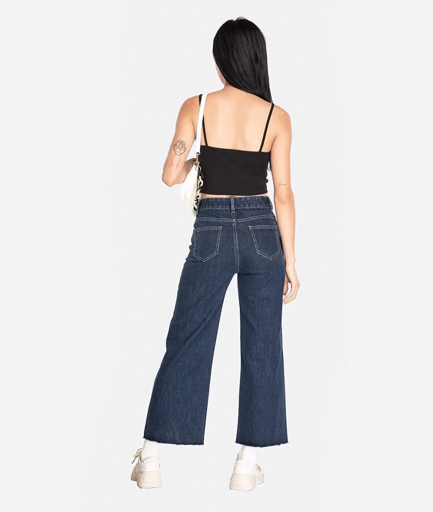 Ladies Modern Blouse Ribbed Knit Slip Crop Fashion Cutting Blouse Design Drawstring Produced In Vietnam