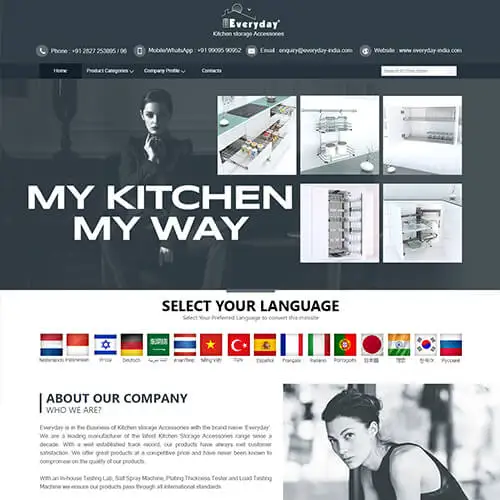 Alibaba Minisite Design Services Provider from India