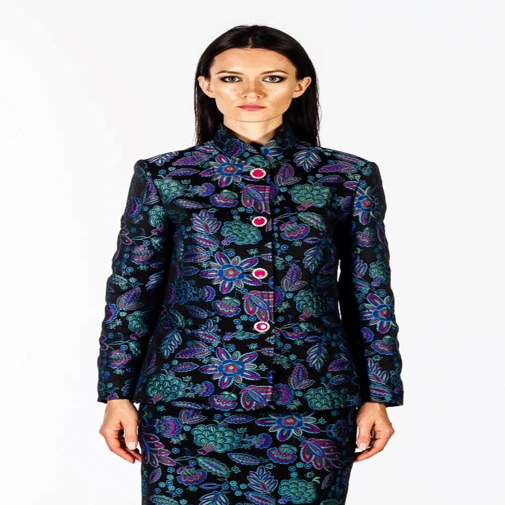 High quality made in Italy jacket for elegant women and for party, cocktail and wedding and formal events