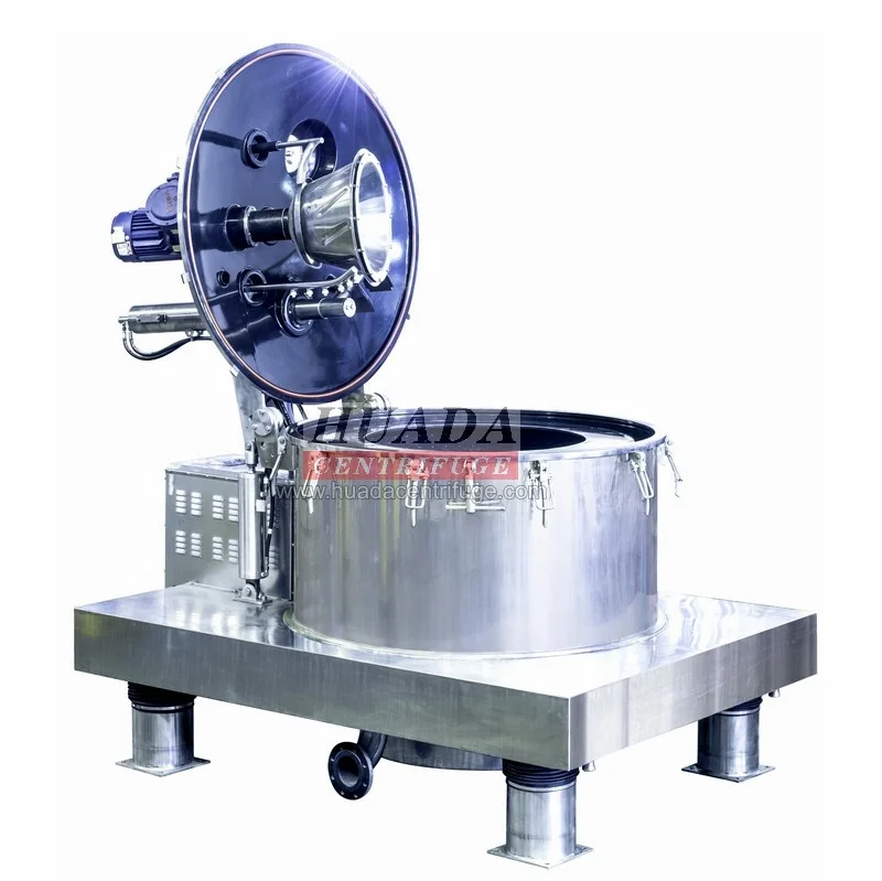 LGZ Vertical Bottom Discharge Scraper Centrifuges used for Sodium carbonate monohydrate