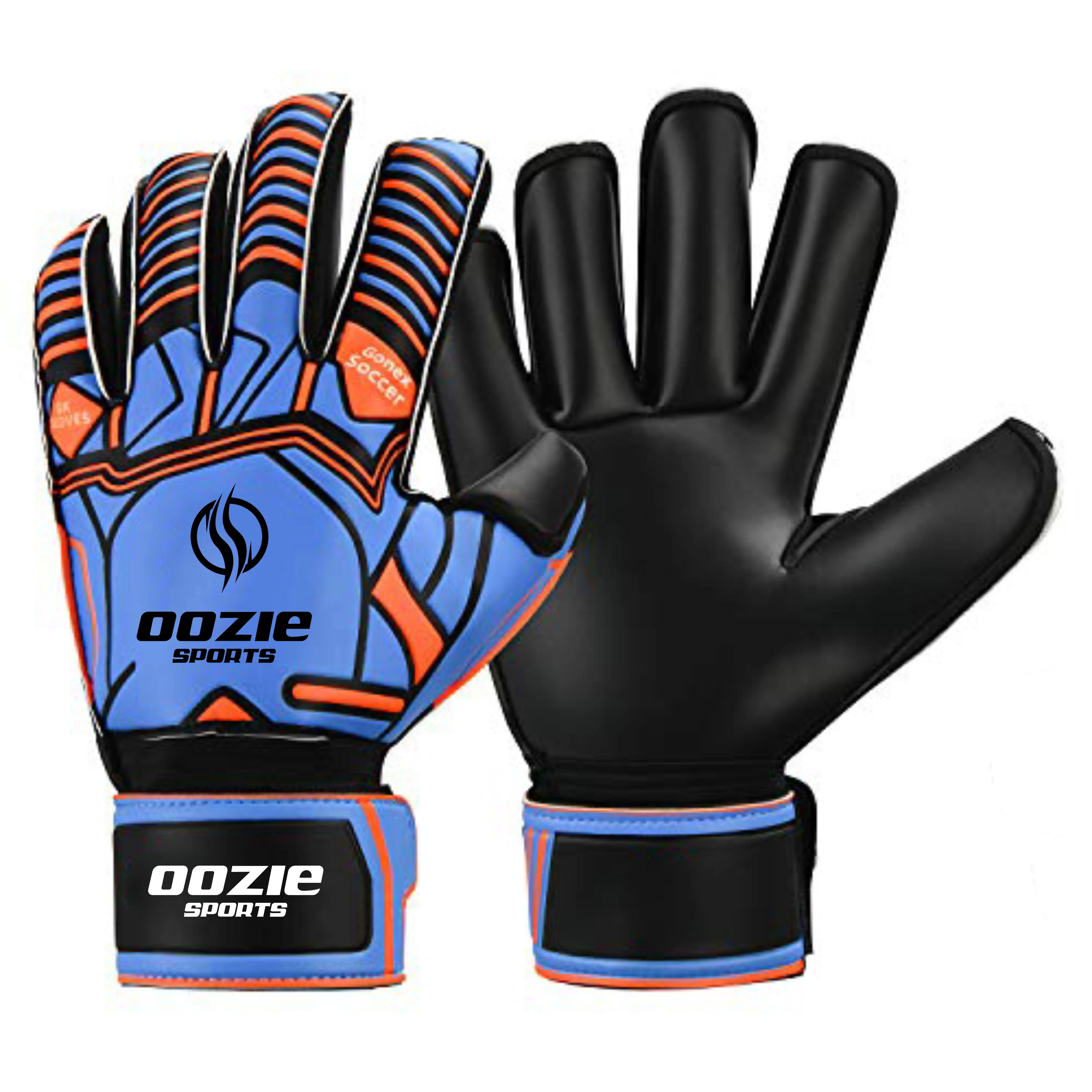 Goalkeeper gloves Made of New Basic German Latex Foam  breathable tight Fit for  player hand and easy to grip the football