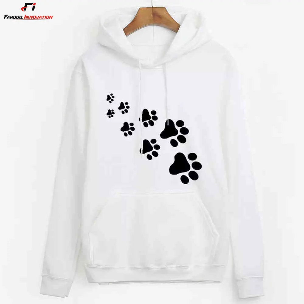  Высококачественная хлопковая белая Женская толстовка с длинным рукавом и логотипом заказчика на молнии для спортзала