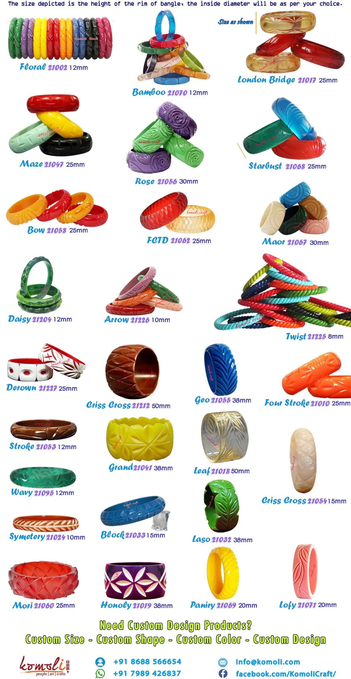 Resin Bangle Carved Cat-1