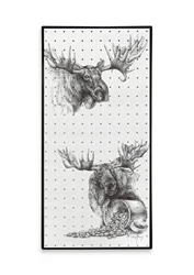 MDF Punch-free Hole Board  Wooden Pegboard Storage Wall Organizer kit for home, office, store