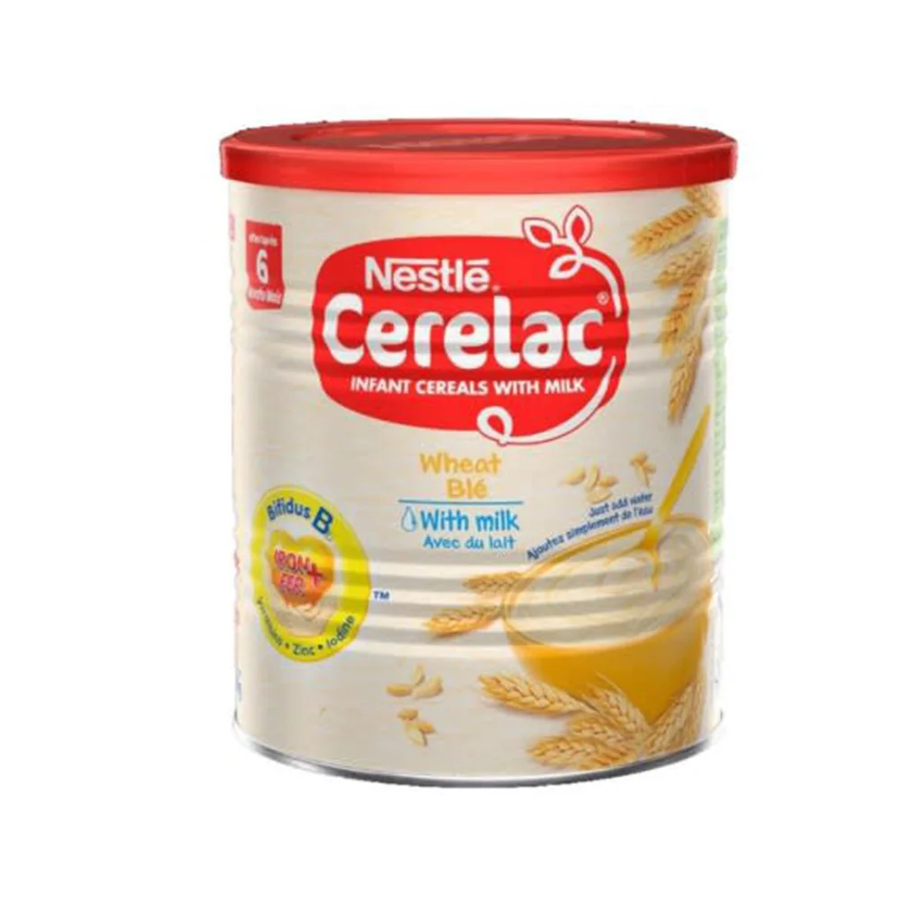 Лучший порошок Корма для детей Cerelac 400 г по оптовым ценам