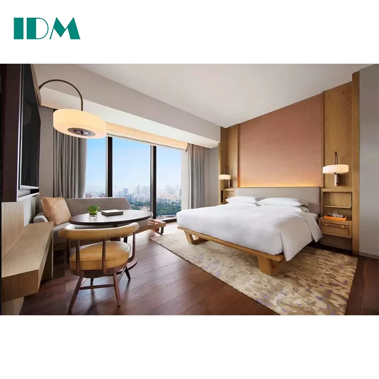 IDM-Y25  5 Star  Luxury Hotel Bed Room Commercial Modern Hotel Bedroom Furniture