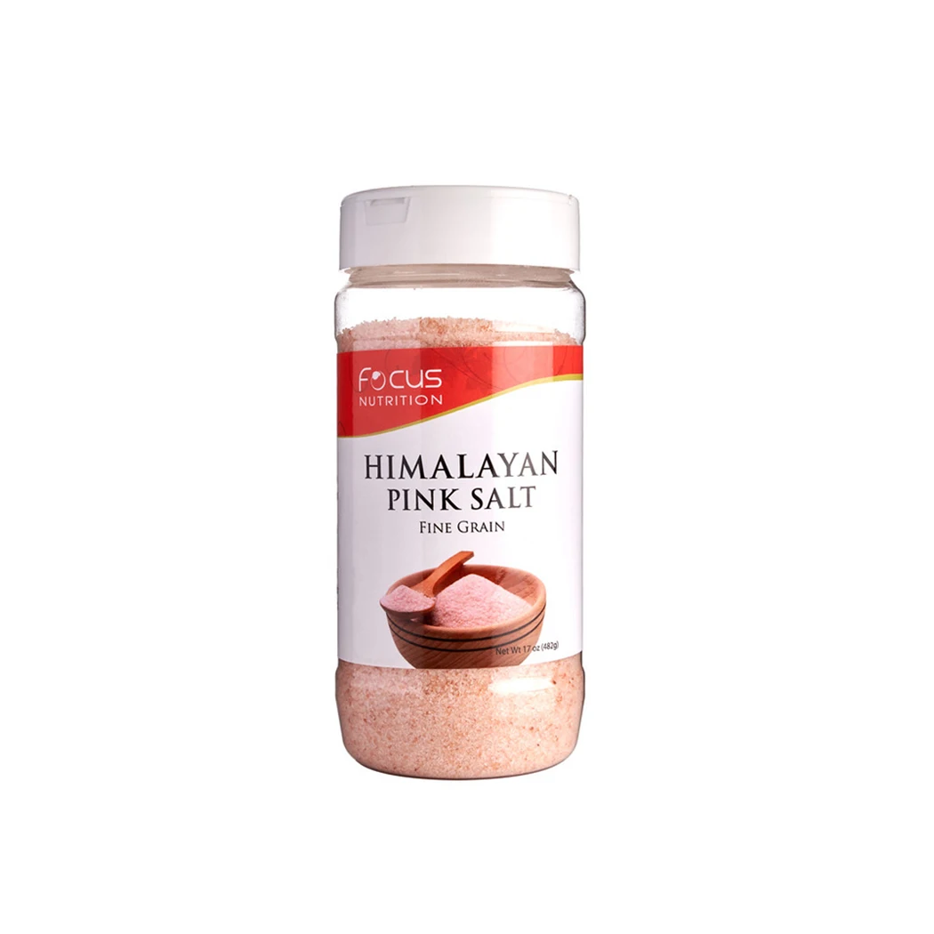 Natural Himalayan Pink Salt fine grain 100% Himalayan Pink Salt Fine Grain 17oz Shaker
