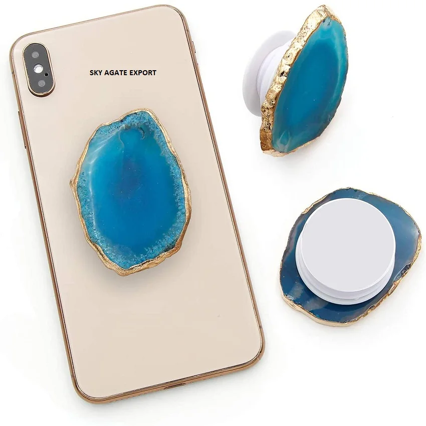 
 Оптовая продажа, держатель для мобильного телефона, держатель для сотового телефона, агат, кусочки, купить из неба, экспорт Агата  