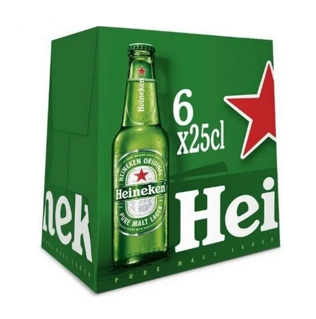 Hot Selling Price Of Heineken Original Lager Beer, 6 Pack, 12 fl oz Bottles Available In Bulk Quantity With Fast Delivery