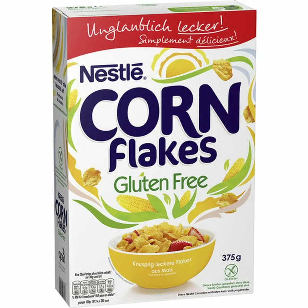 Кукурузные хлопья для завтрака