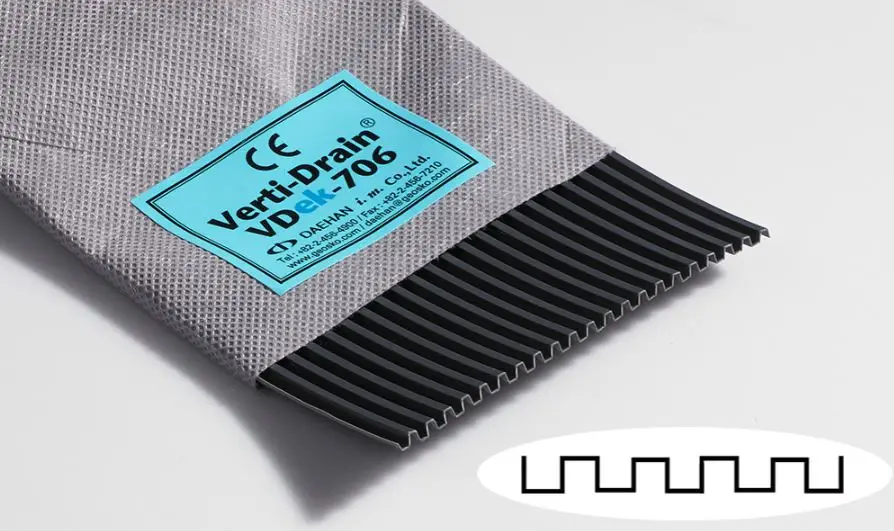 Worldwide to many infrastructure Verti-Drain soft ground