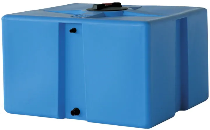 Best Seller Tall Rectangular Non-toxic PE Water Tank Storage Container Hygienic Watertight recyclable