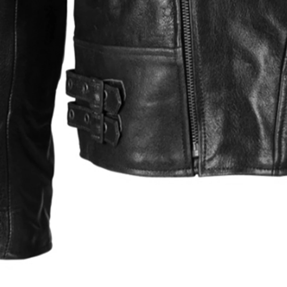 Оптовая продажа мужские кожаные мотоциклетные куртки высокого качества с логотипом на заказ