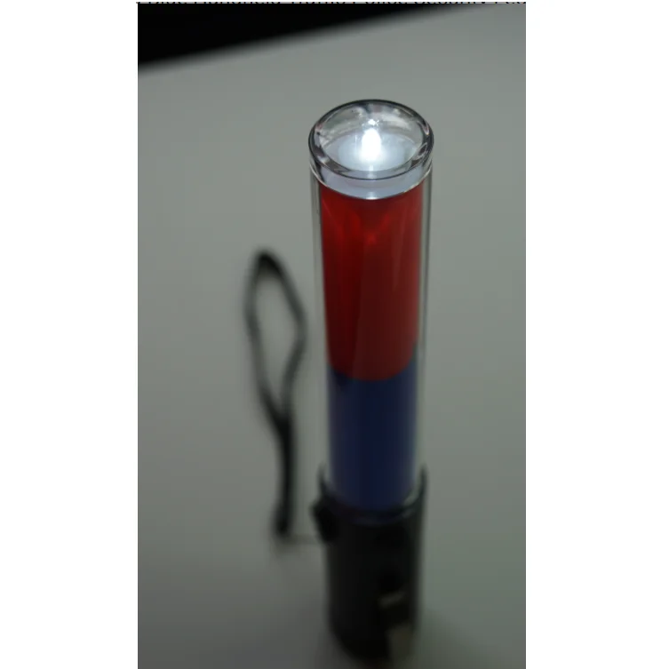 
Waterproof Traffic Road Police Security Red And Blue Safety Light Led Traffic Signal Baton 