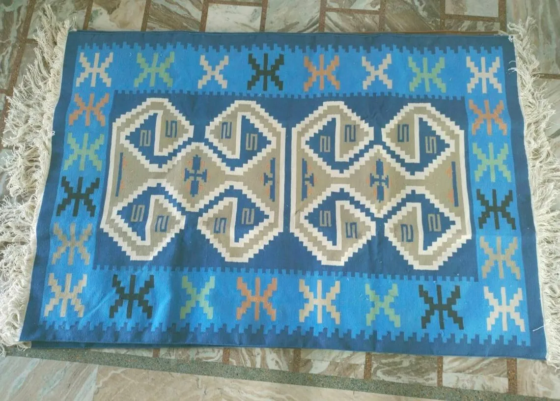 Wholesale High Quality Indian Handmade Modern Home Office 100% Cotton Woven Outdoor Dhurrie Floor Rug Boho Runner Bedroom Carpet