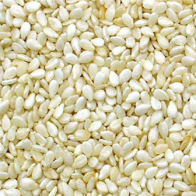 100% Fresh natural hulled white sesame