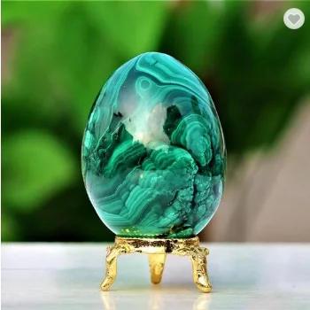 Green Malachite Chakra Stone Healing Metaphysical Power Crystals Manifestation Yoni Egg