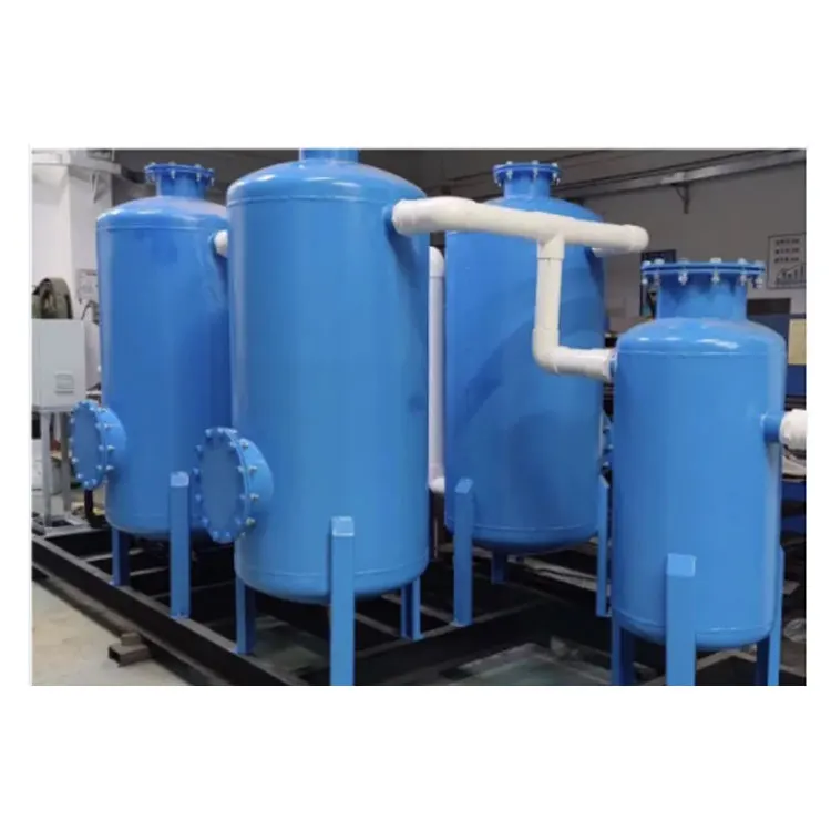 Electrical controlling Carbon Steel Biogas Blower Biogas Purify Tank Desulfurization Tower System