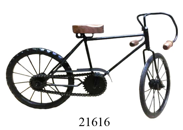 Wrought iron wire art bicycle for decoration and Gifting  iron table decorative Bicycle toy For sale