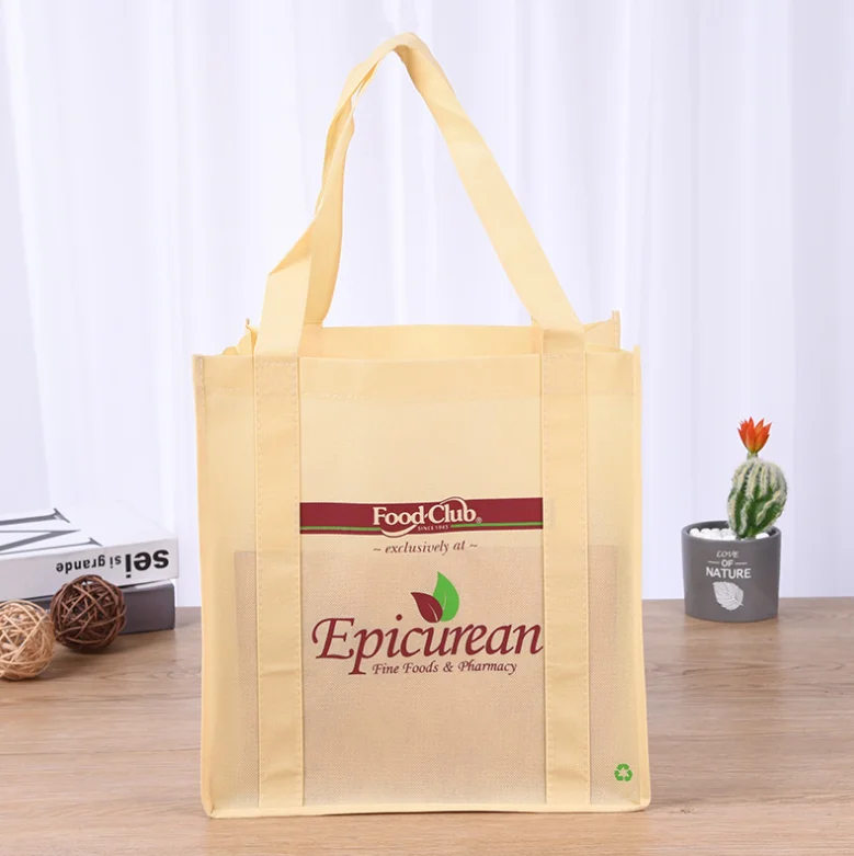 
Factory customized Promotional Colore Tote Bag Non Woven Wine Bag wholesale non woven bag custom 