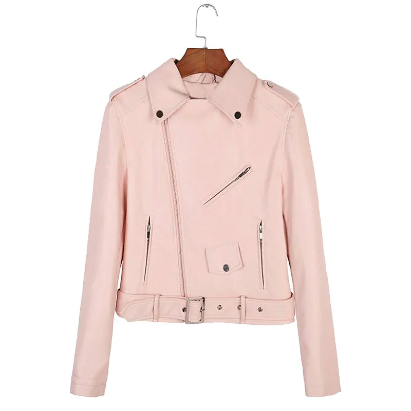 
Best Quality Women 100% Genuine Lamb Leather Vintage Biker Jacket Made in Pakistan 