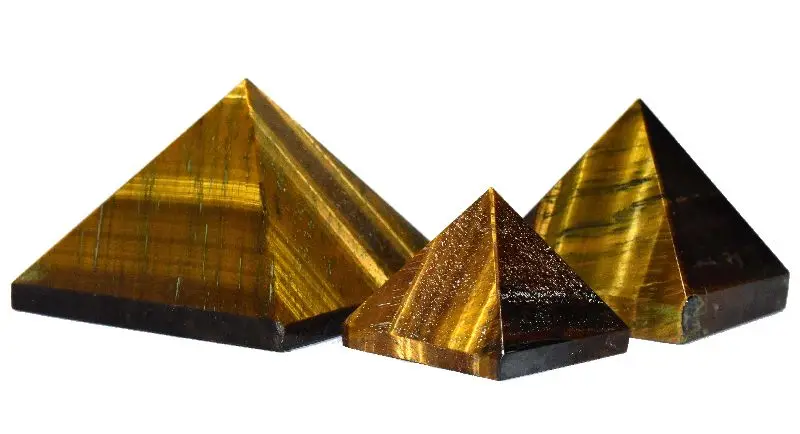 BEAUTIFUL TIGER EYE AGATE PYRAMIDS /  HIGH QUALITY PRODUCT TIGER EYE PYRAMID / Tiger eye agate