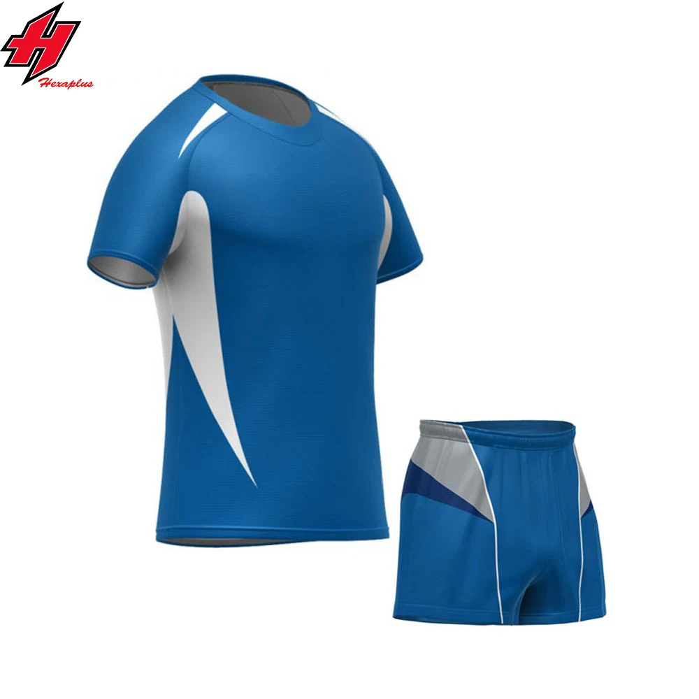Wholesale Full Sublimated Rugby Uniform / Professional Sports Wear rugby football wear 100% Polyester touch