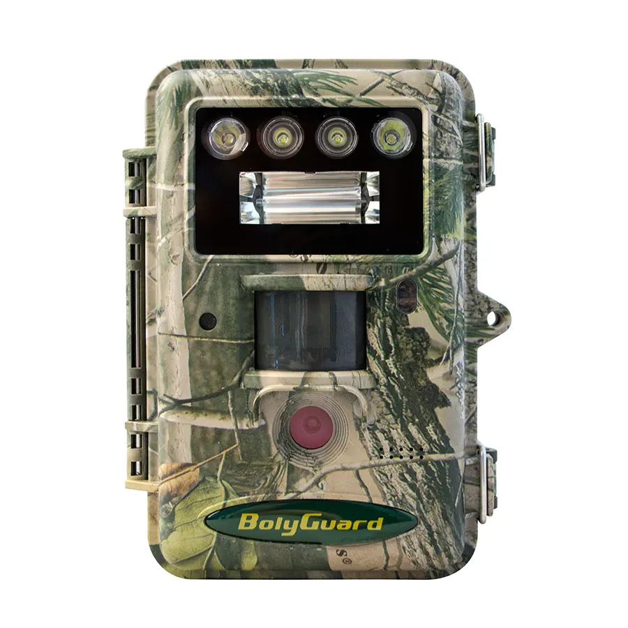 BolyGuard White Flash Hunting Cameras Color Photo and Videos At Night 36MP 1080p Infrared Trail Cameras 100ft Scouting Camera