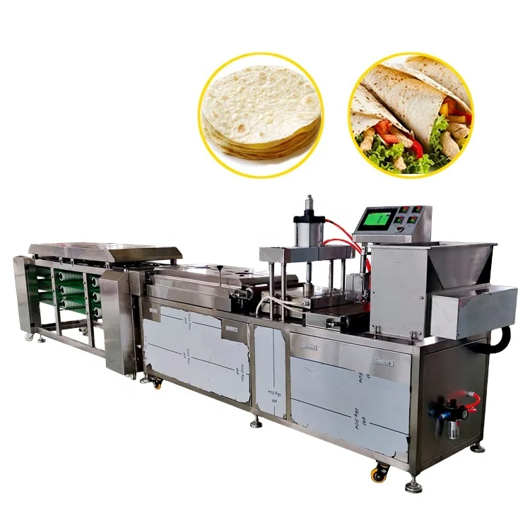China manufacturer automatic pancake bread tortilla maker production line