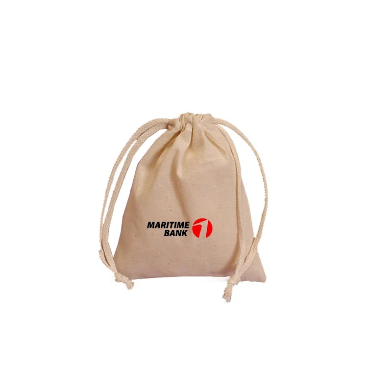 Экологичная шелкотрафаретная печать рекламный Размер сумка на шнурке логотип заказ 100%