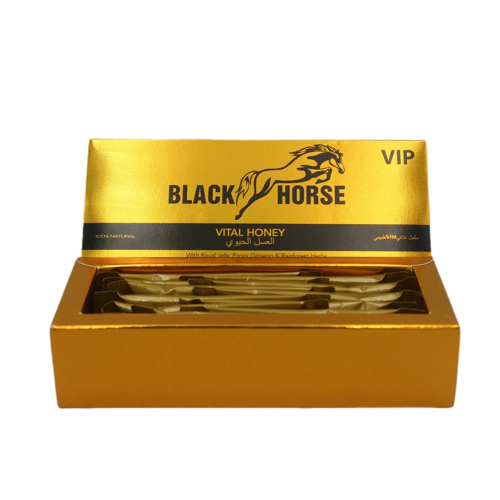 Длительный срок годности для повышения жизненной активности, Подарочная коробка для меда без консервантов, 100% чистого меда, 10 г в пакете