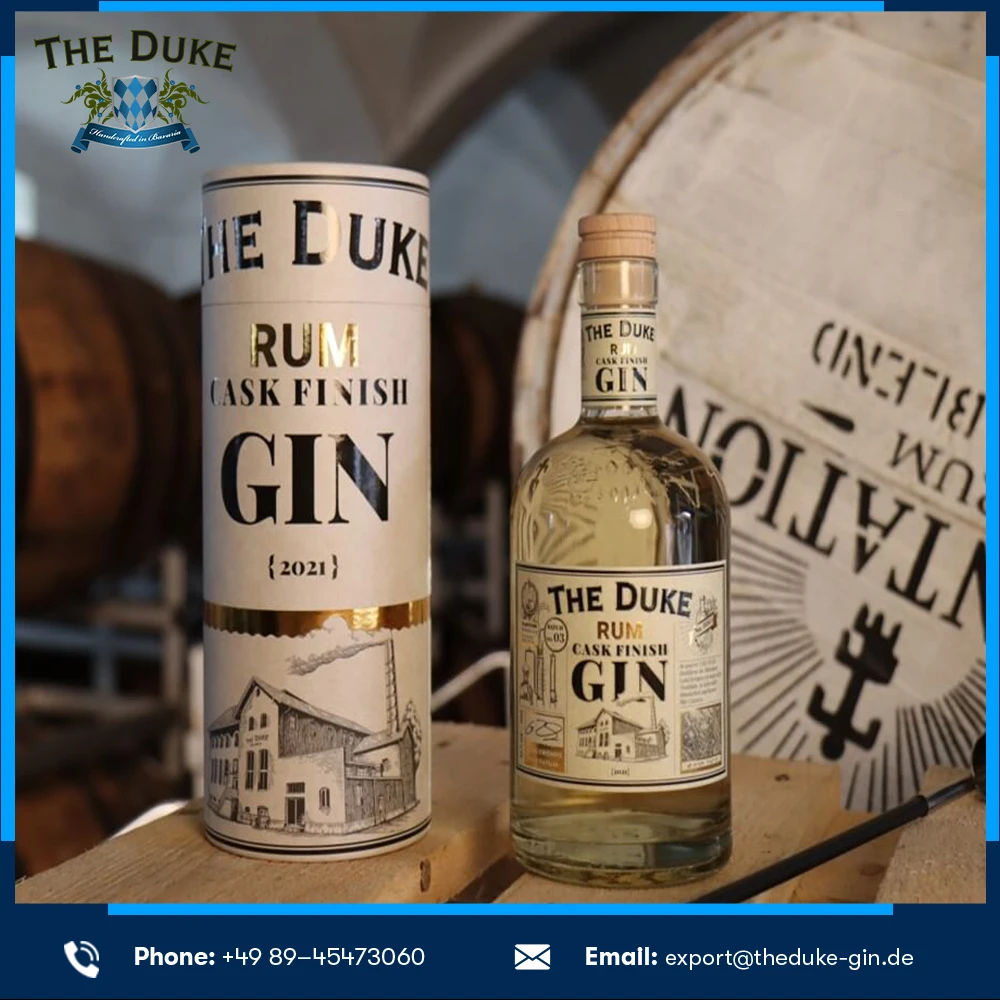 Немецкий Высококачественный завод оптовая цена Джин Duke Rum Cask