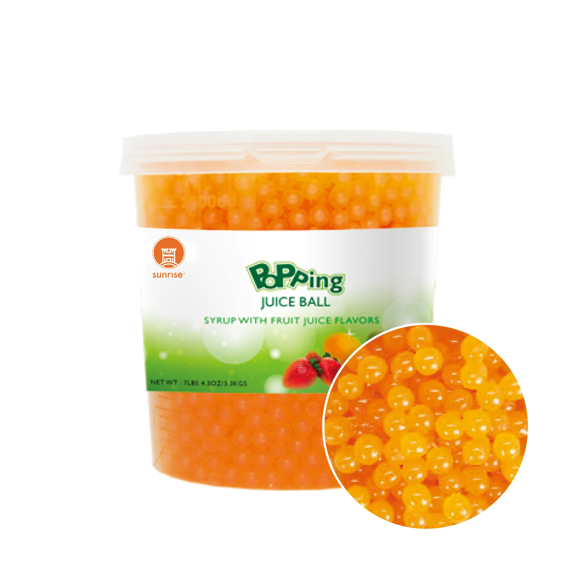 Black tapioca pearl Instant Boba brown sugar bubble tea